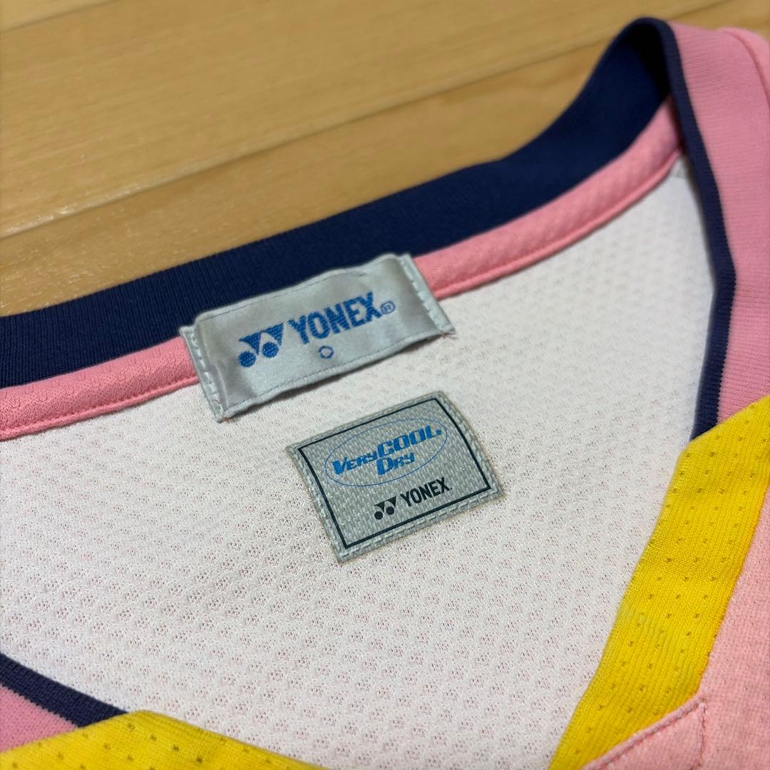 YONEX 日本代表 ゲームシャツ ユニフォーム 桜柄 バドミントン O