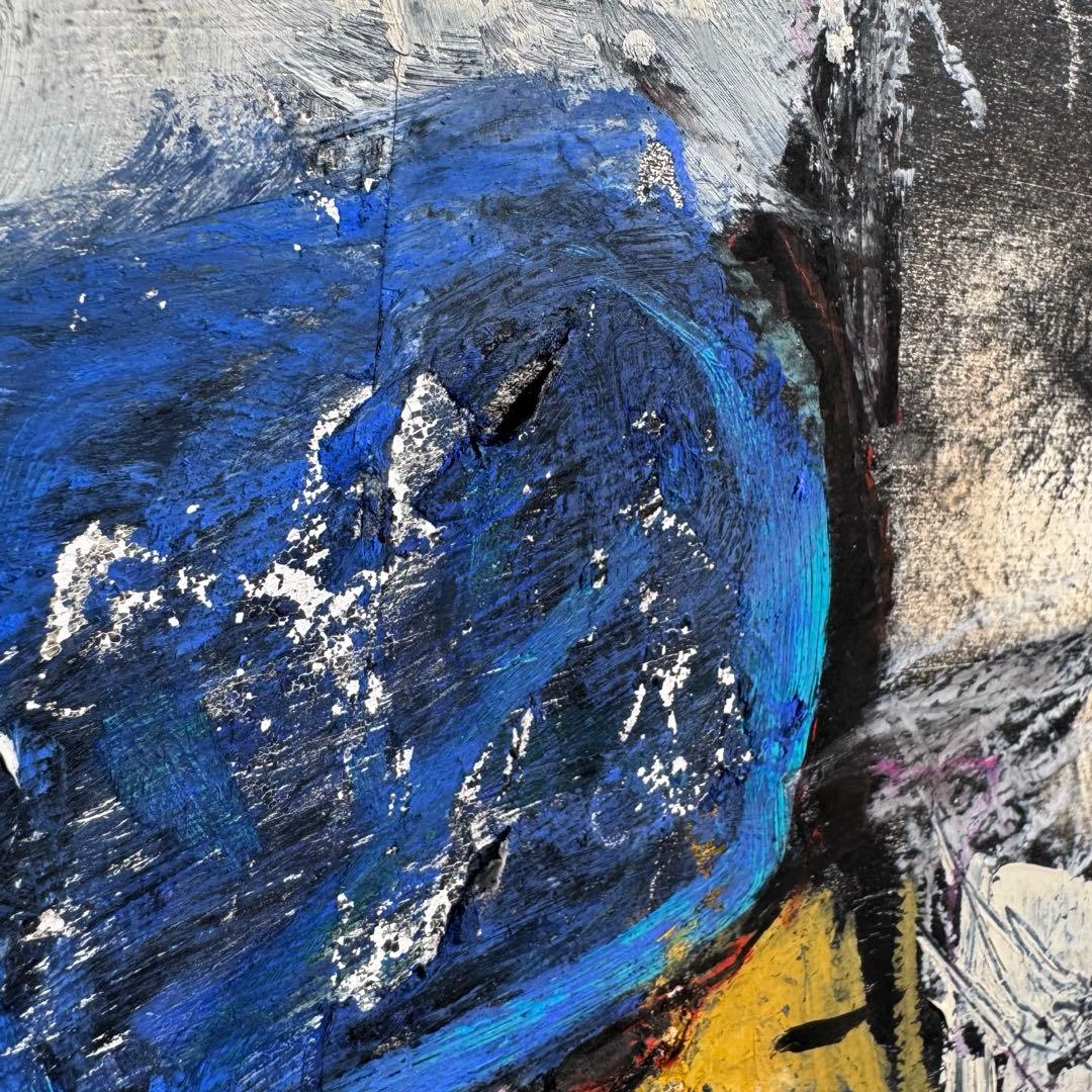 油絵　油彩 二見矩子　ふたみくこ　特大油彩 第5回別府現代絵画展　出品作品