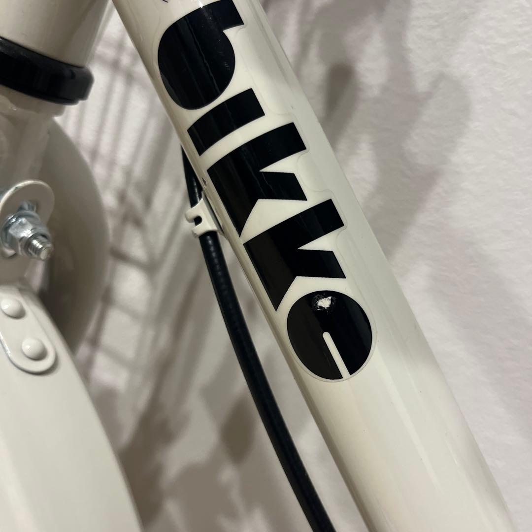 美品　引取り限定　子供用 16インチ　自転車 ホワイト bikke ブリヂストン