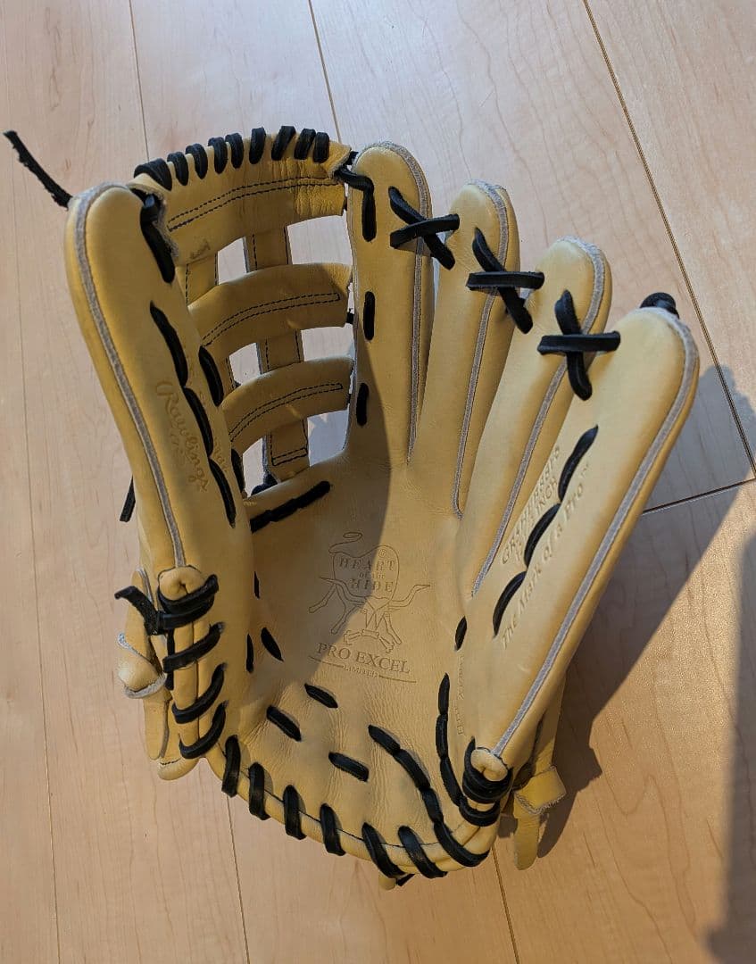 ローリングス 軟式 外野用 キャメル PRO EXCEL GR5HEB88FS