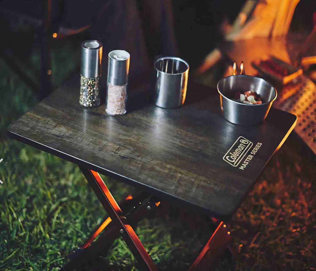 Coleman(コールマン) バタフライ サイドテーブル2個セット特価　極上美品