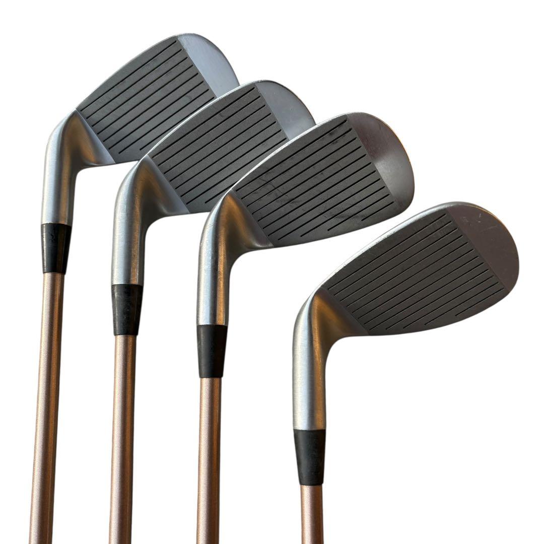 要相談 近畿限定配送 FIGARO 初心者用 ゴルフバッグ クラブ 7本セット