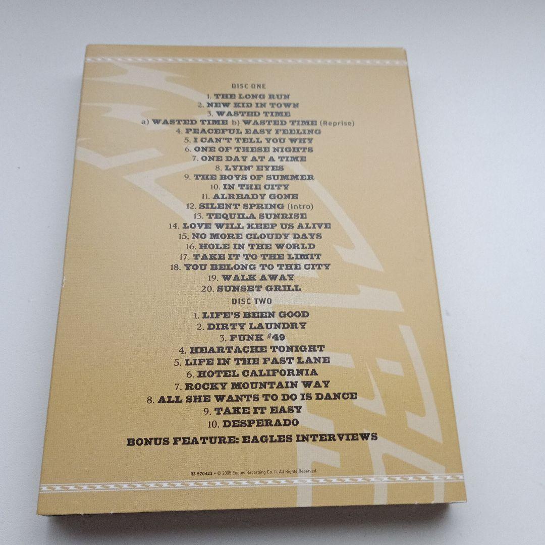 開封済み未使用 EAGLES Farewell Tour Live DVD