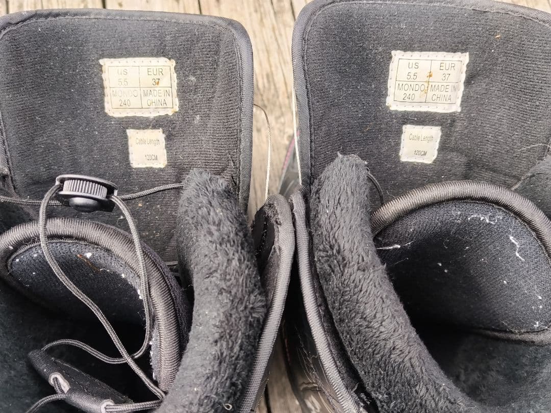 女性用スノーボード3点セット STELLA 140 ビンディング ブーツ 24