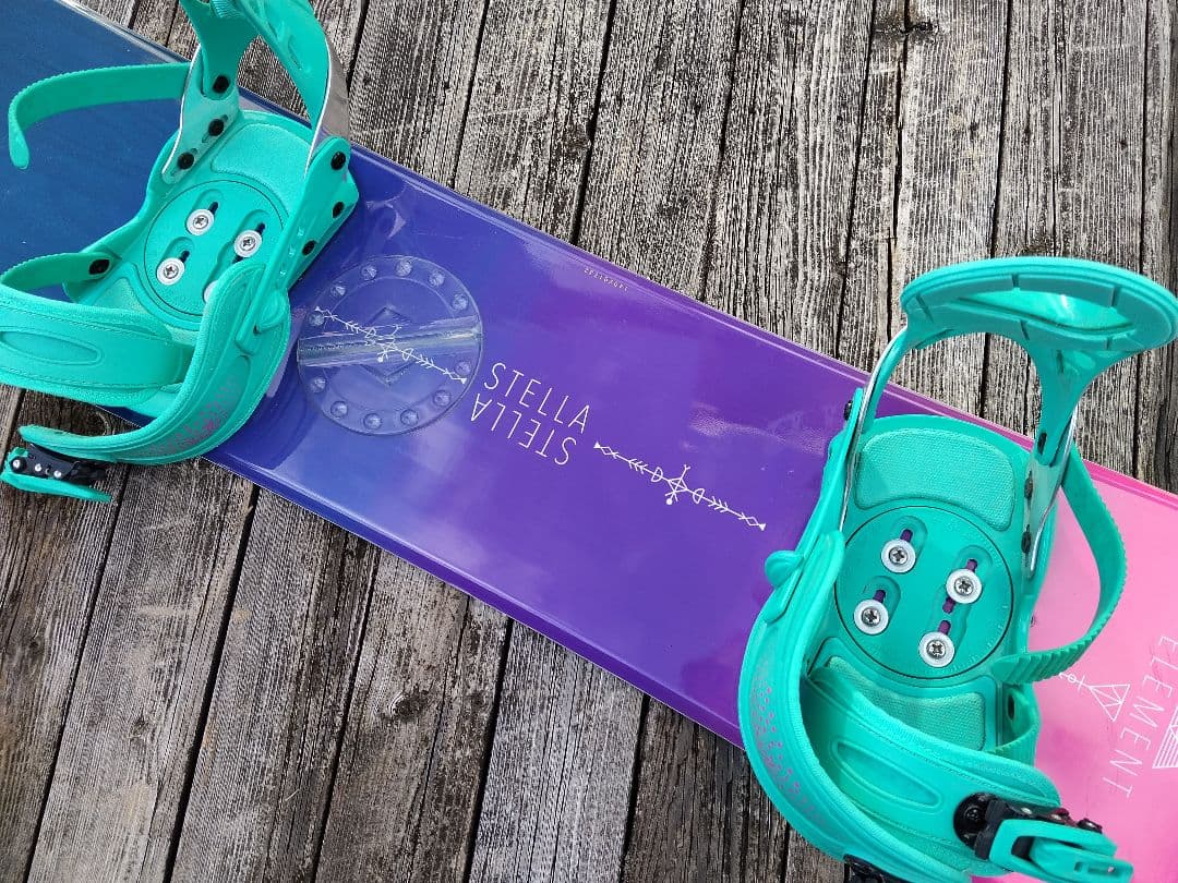 女性用スノーボード3点セット STELLA 140 ビンディング ブーツ 24