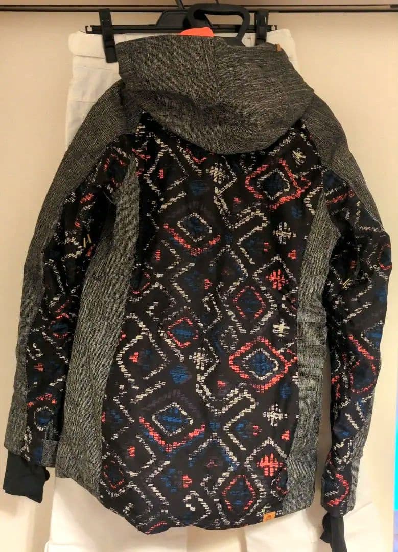 ROXY スキーウェア スノボウェア　 上下 Mサイズ グレー オレンジ