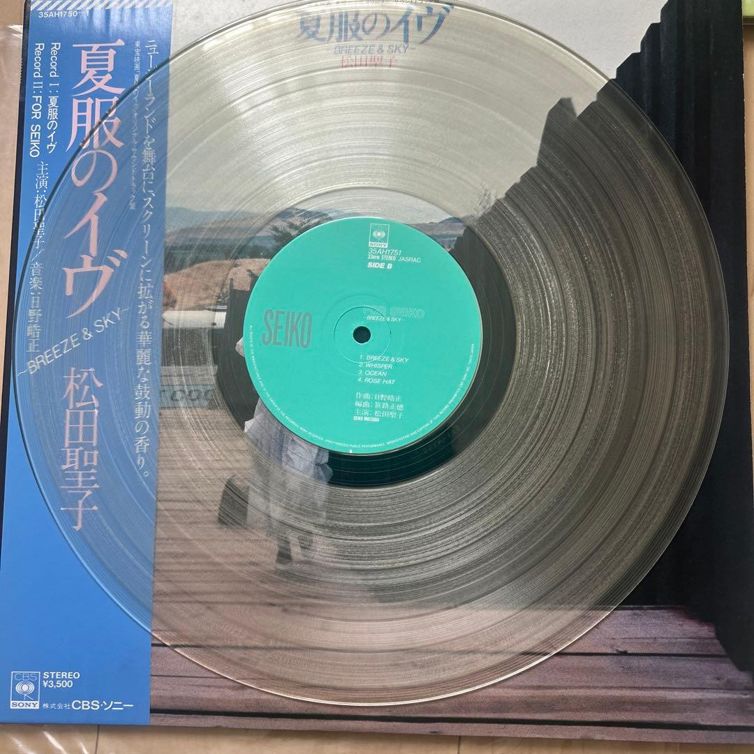 松田聖子 主演映画サントラLPレコード 4セット