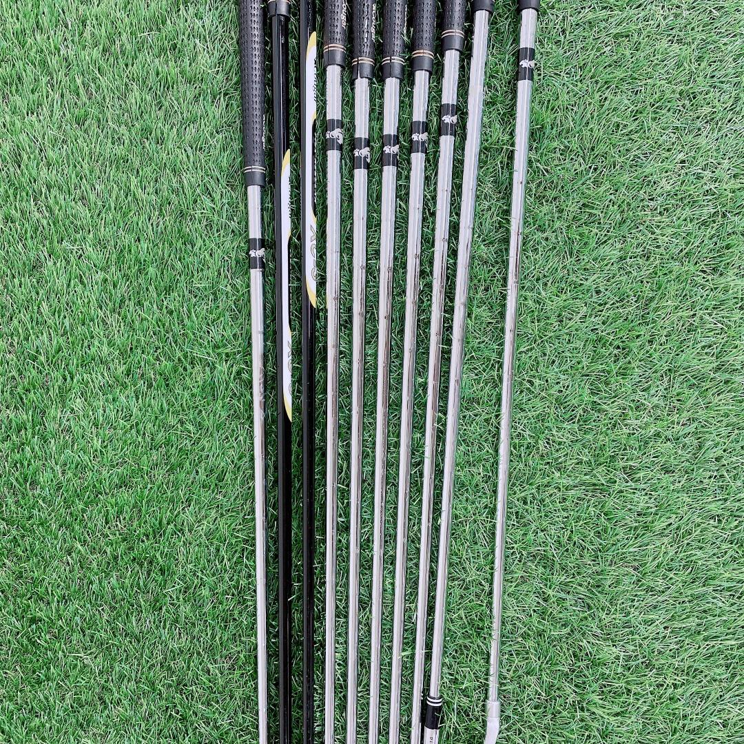 バックなし　クーガー 初心者　メンズ ゴルフクラブ セット 10本 N2435