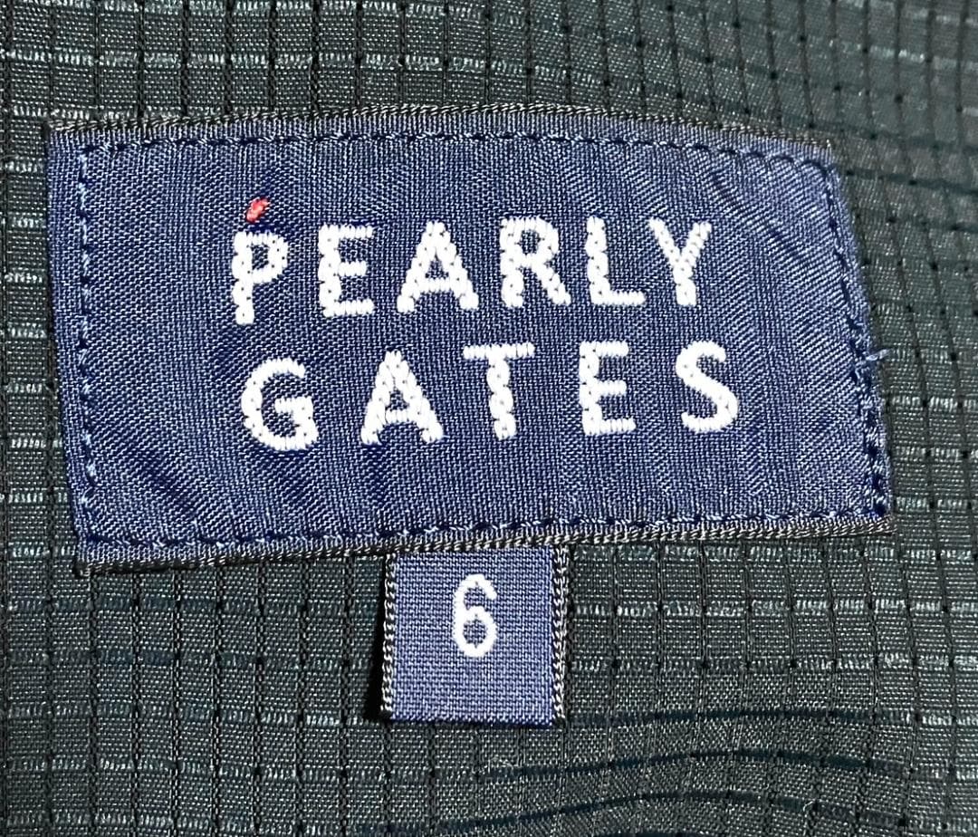 【ゆったりサイズ✨】パーリーゲイツ メンズ ゴルフパンツ サイズ6 ブラック 黒