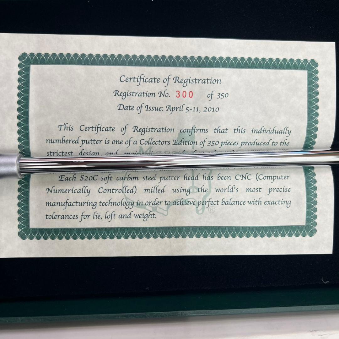 O22576 マスターズパター コレクターズエディション 350本限定