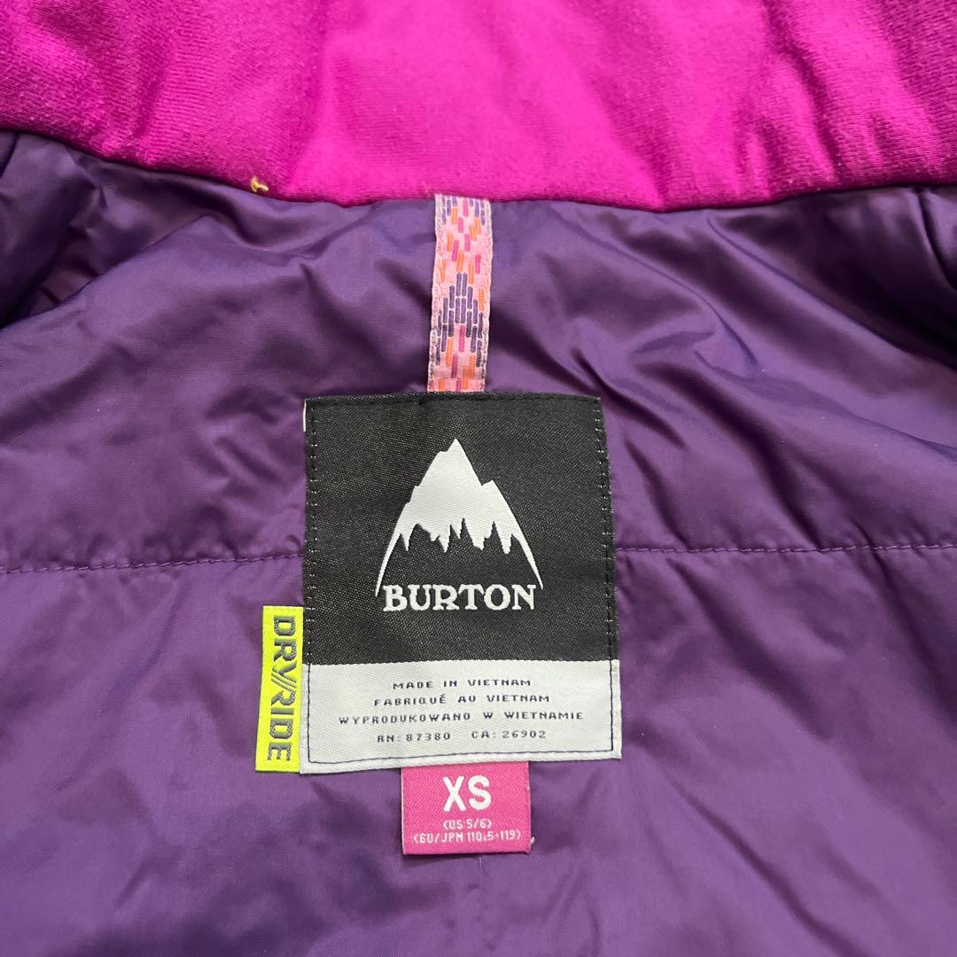 バートン　美品　ウェア　ボード　女の子スキーウェア　100 ヒブパンツ
