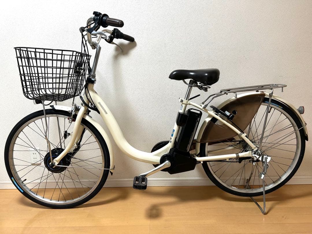 清掃員様用(送料込み) 電動自転車　ブリヂストン　フロンティア　前後タイヤ新品