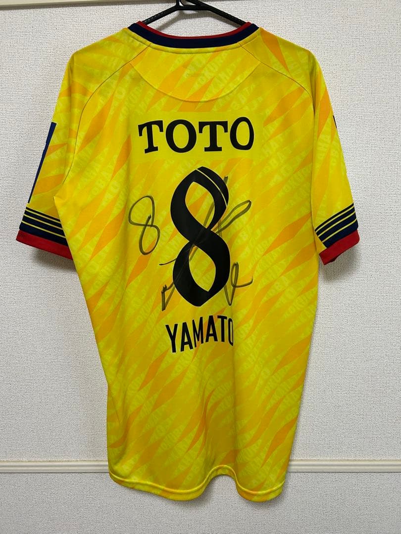 2025 ギラヴァンツ北九州ユニフォーム No.8 町田也真人　サイズXA