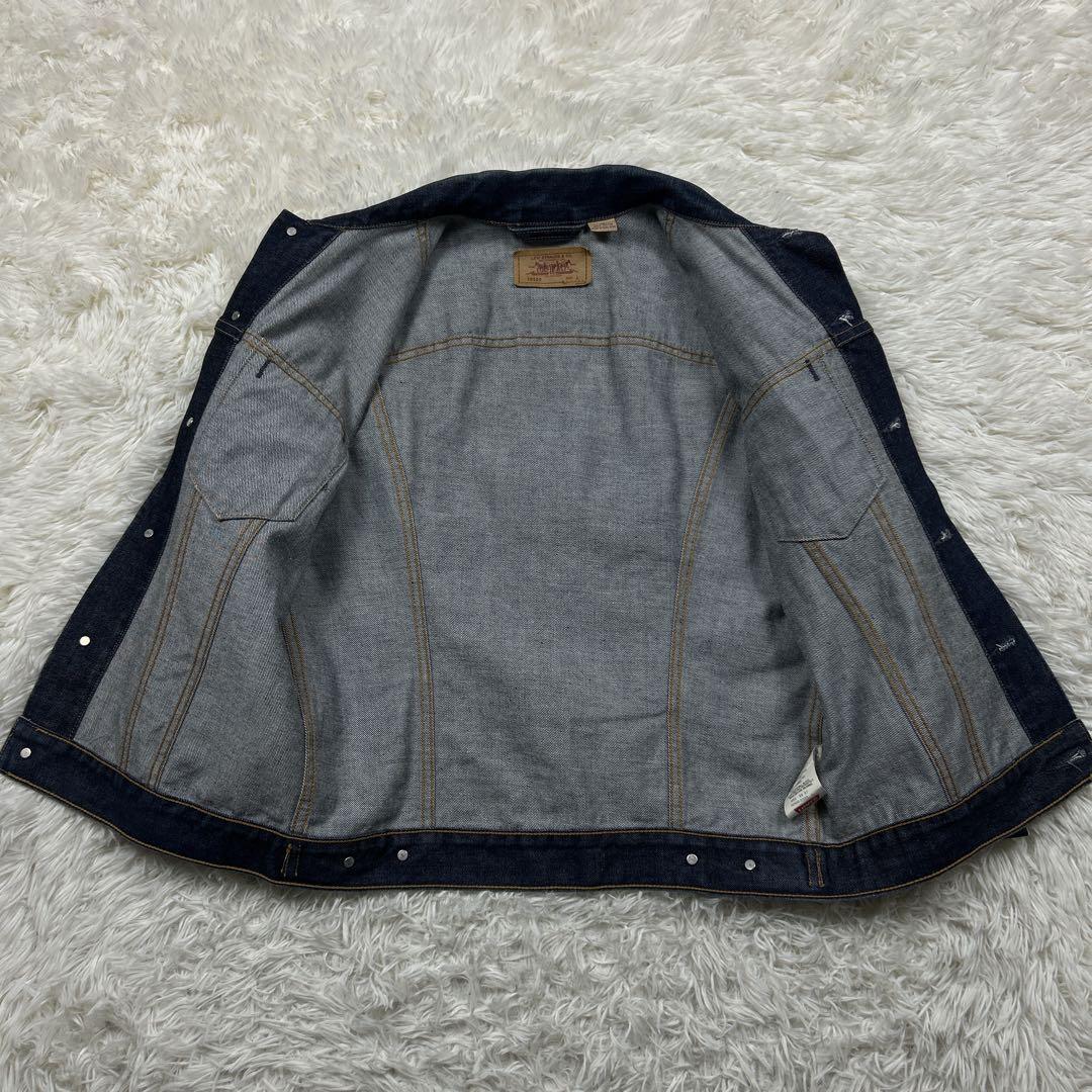 90s 美品 リーバイス 70500 4th デニム ジャケット 濃紺 香港製