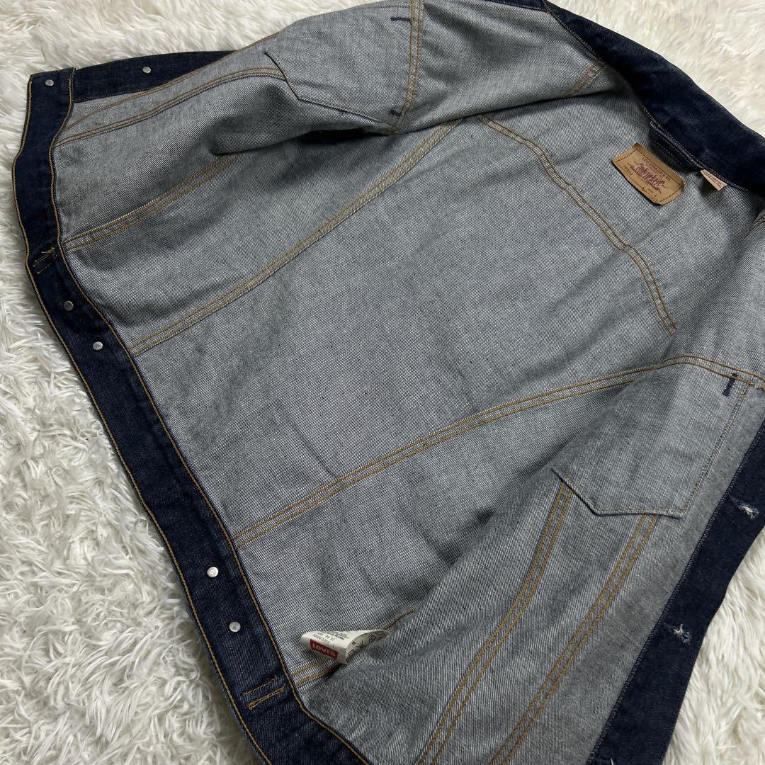 90s 美品 リーバイス 70500 4th デニム ジャケット 濃紺 香港製