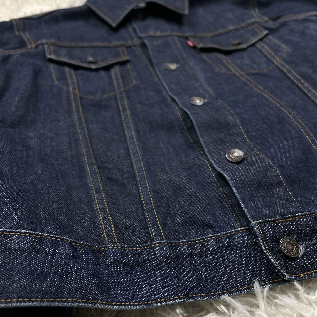 90s 美品 リーバイス 70500 4th デニム ジャケット 濃紺 香港製