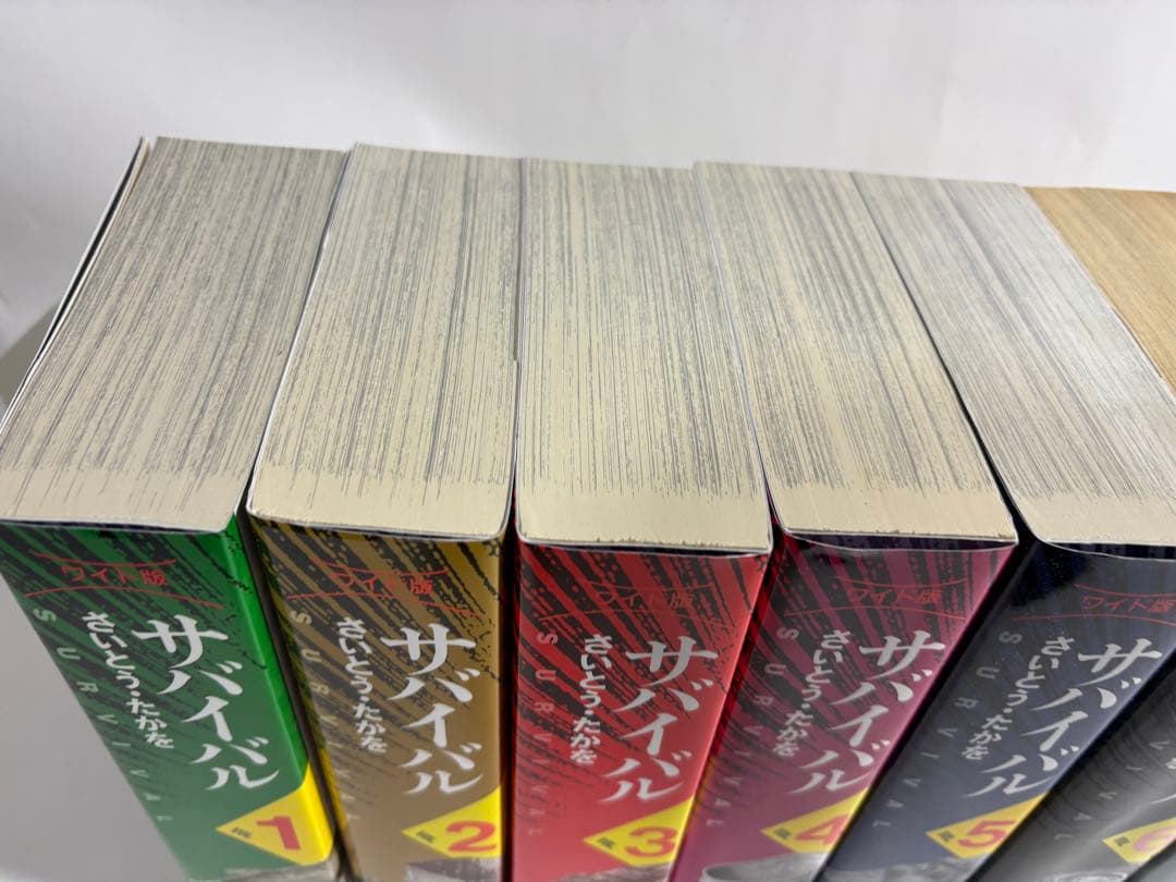 サバイバル　ワイド版　全巻　少年sの記録