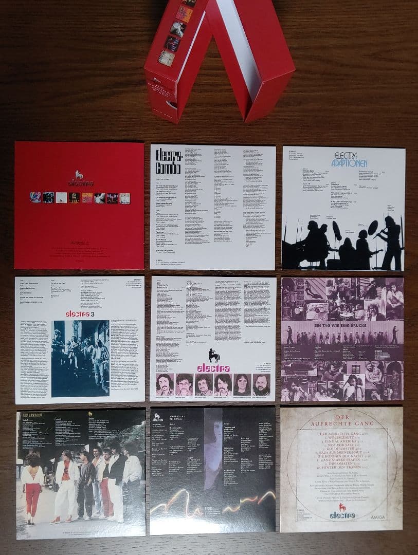 洋楽 Electra Die Original Amiga-Alben 8CD-Box