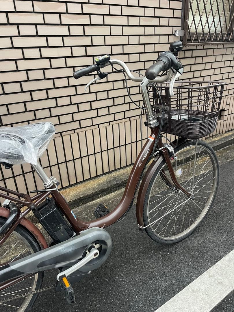 12.3ahヤマハ電動アシスト自転車26インチ