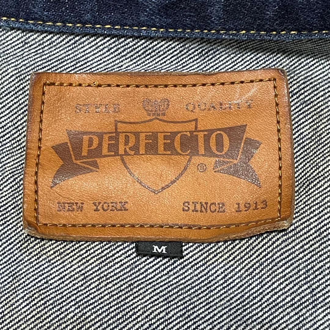 専用　　　希少・美品　ショット　schott　デニムジャケット　PERFECTO