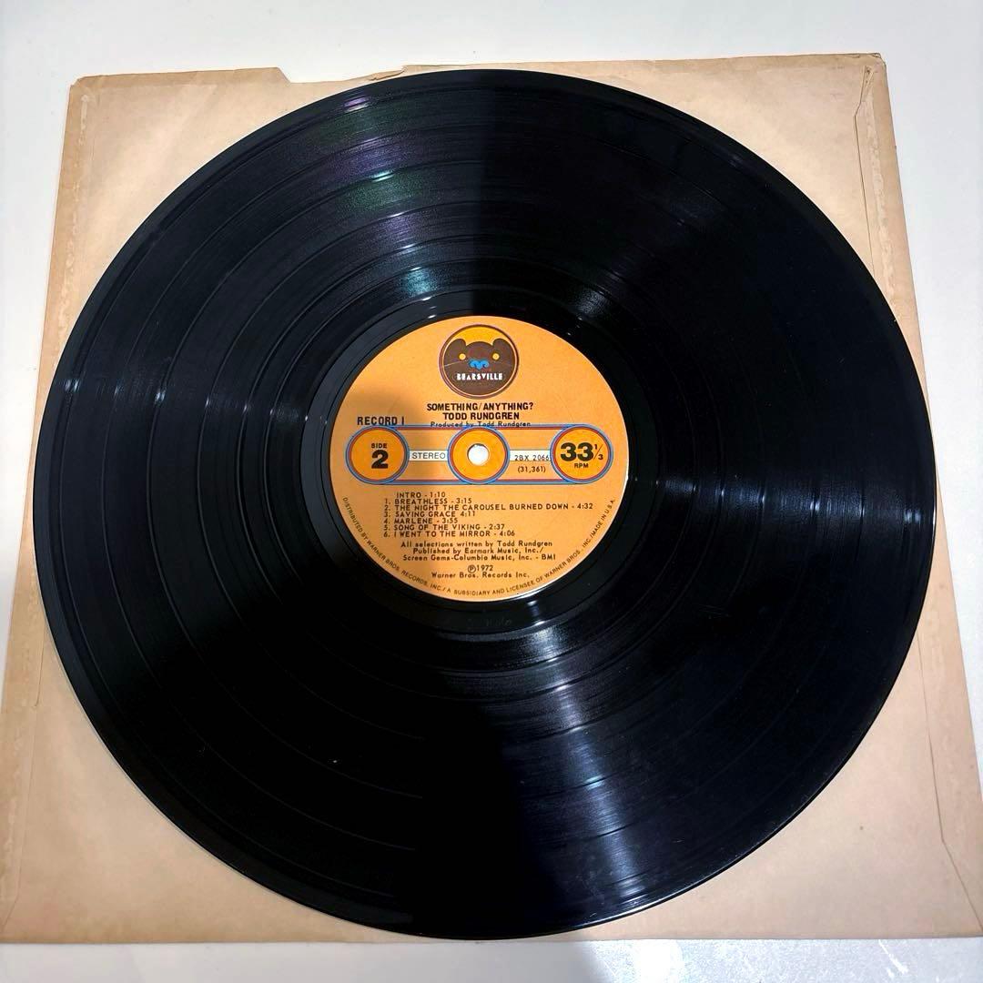 【USオリジナル】トッド・ラングレン　サムシング・エニシング　初版ラベル！！