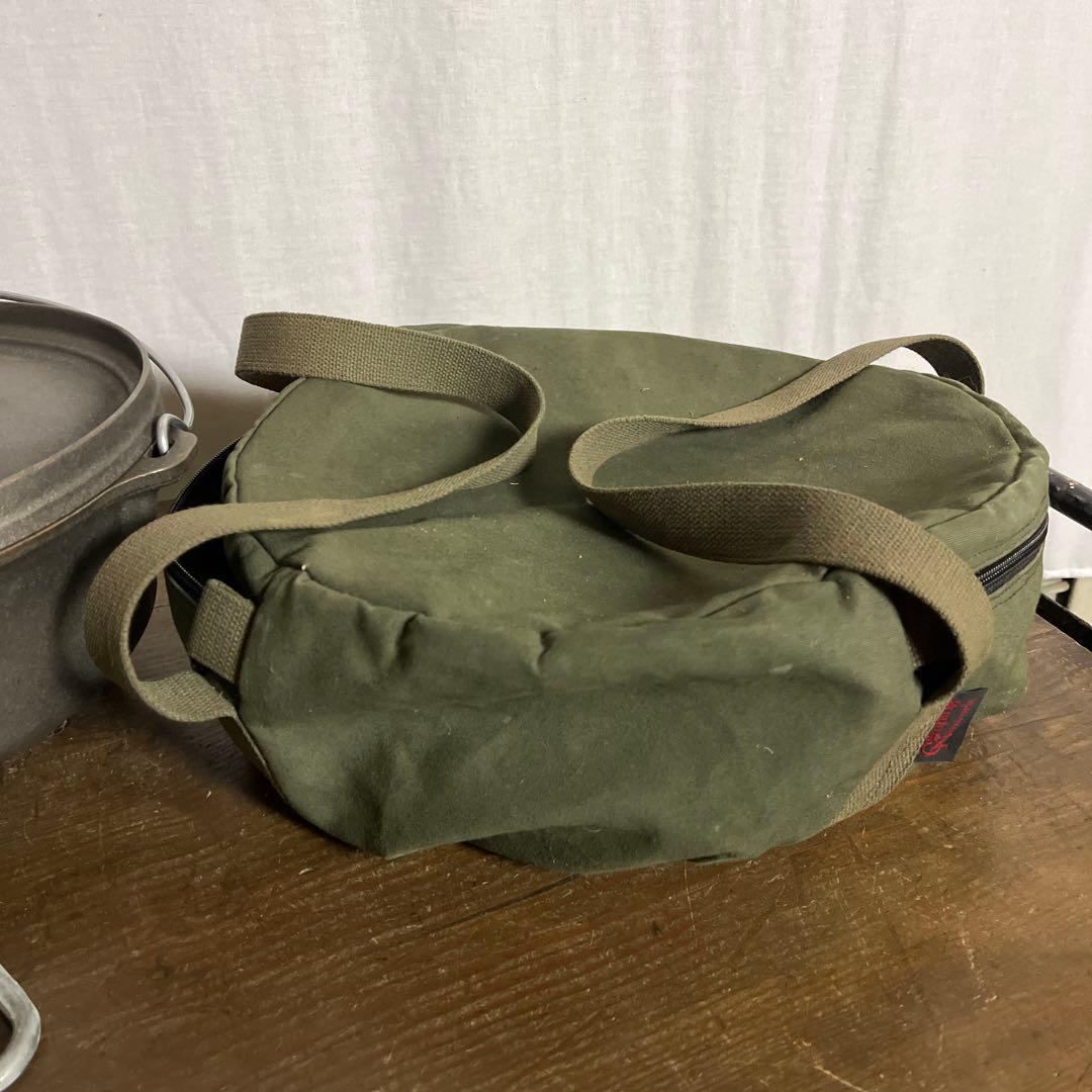 LODGE ロッジ キャンプオーブン＆グリル 12インチ 収納ケースつき 鉄鍋