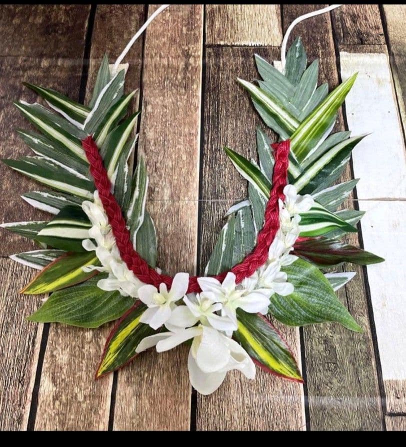 【こっつん】タヒチアンダンス　衣装　ヘッド　ネックレス