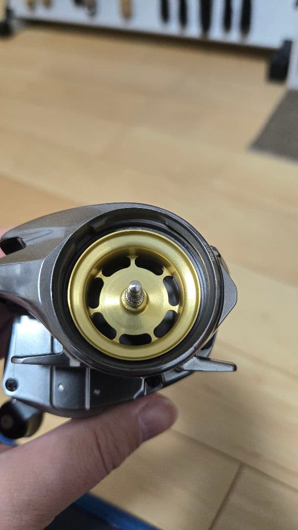 シマノ 18バンタム ノーマルギア アベイルスプールカスタム