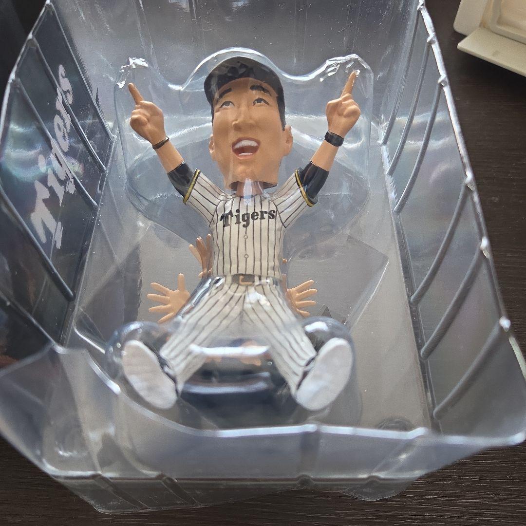 藤川球児 ボブルフィギュア 2025年リーグチャンピオン　開幕記念キャップ付き！