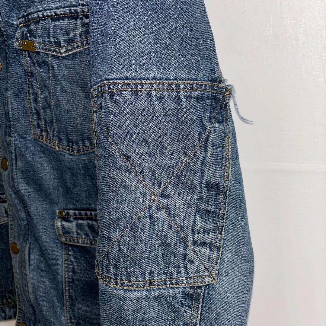 M*様 《コーデュロイ襟》Wranglerラングラーデニムカバーオールデニムジャ