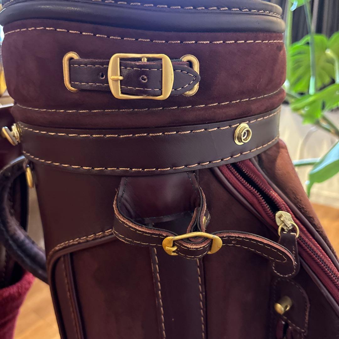 dunhill スポーツ ゴルフバッグ バーガンディ