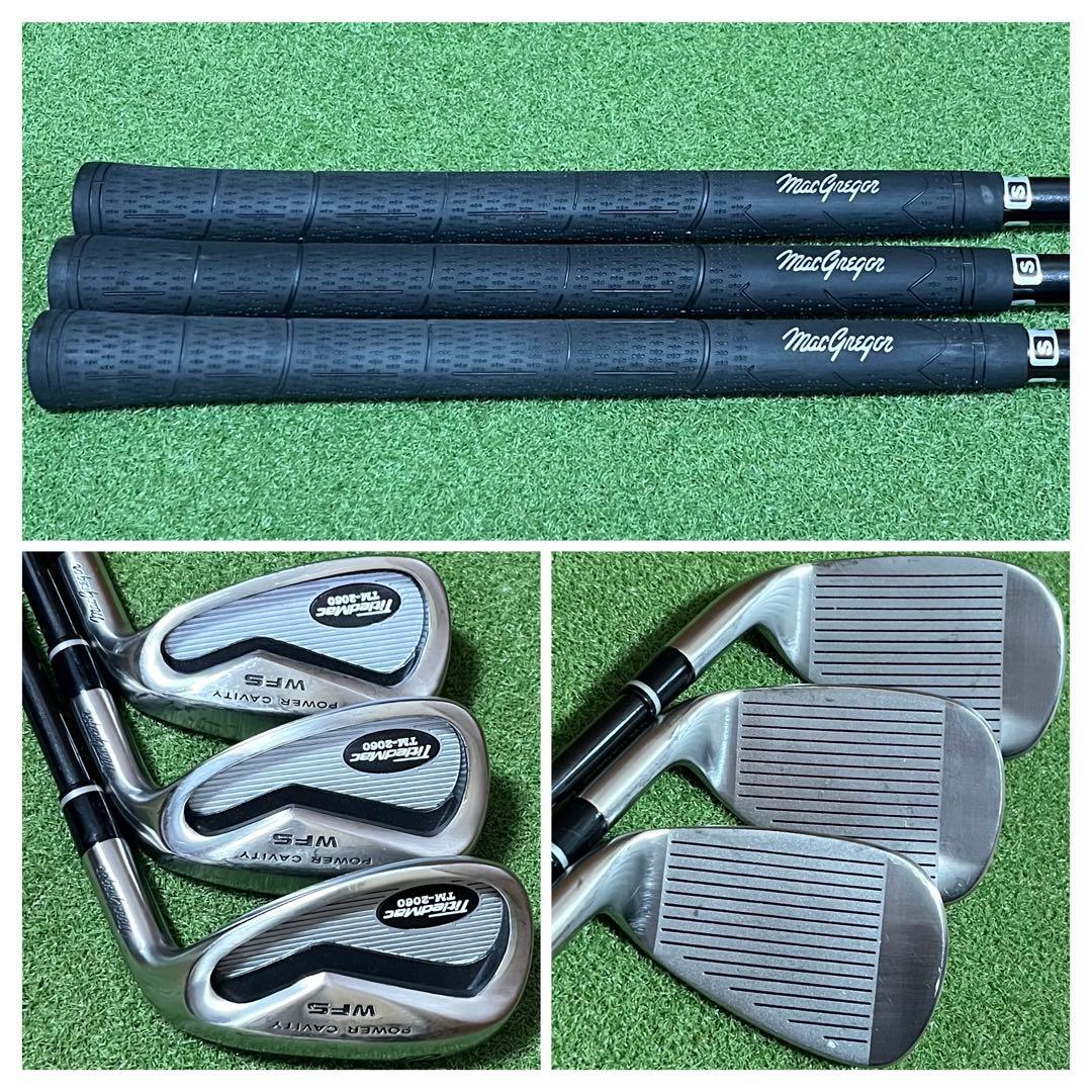 【macgregor】ゴルフクラブ13本 フルセット キャディバッグ 他おまけ付