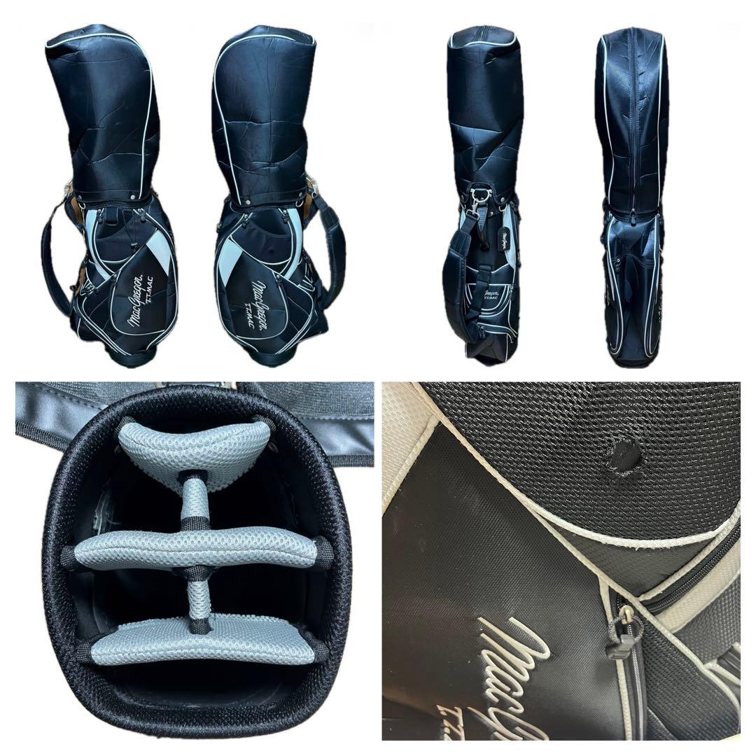 【macgregor】ゴルフクラブ13本 フルセット キャディバッグ 他おまけ付