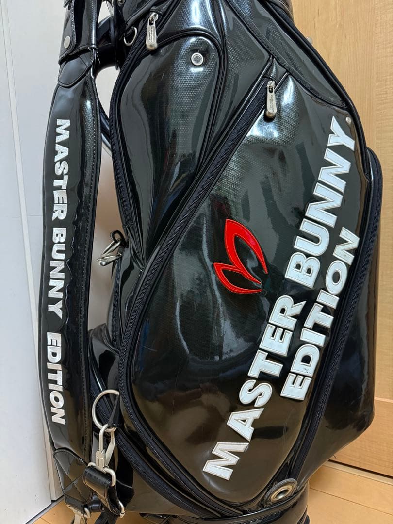 完売★マスターバニー★キャディバッグ★ゴルフ★パーリーゲイツ★ゴルフバッグ★黒