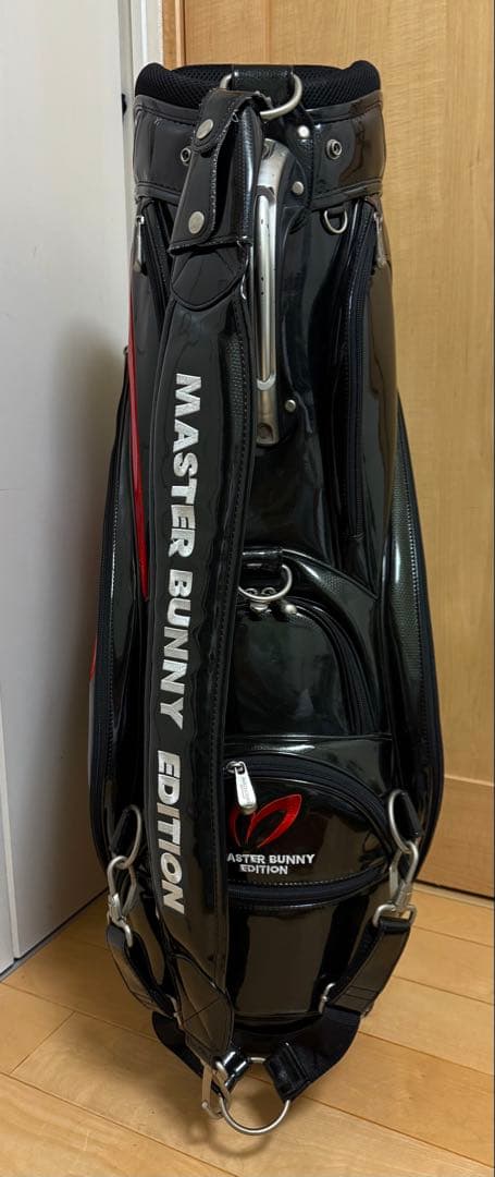 完売★マスターバニー★キャディバッグ★ゴルフ★パーリーゲイツ★ゴルフバッグ★黒