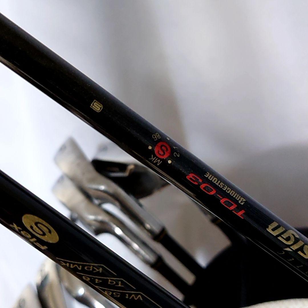 メンズゴルフクラブセット　キャディーバッグ