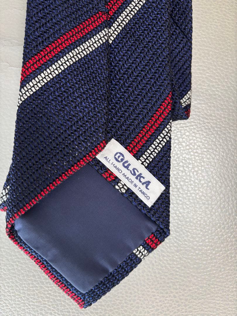 美品 KUSKA クスカ　ネクタイ　フレスコタイ