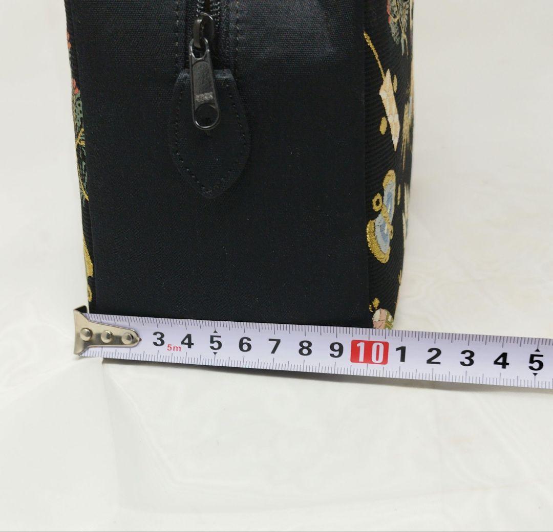 【未使用・美品】西陣織 正絹100% 刺繍 和装バッグ