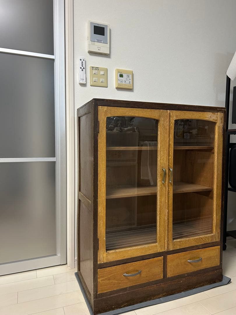 仁平古家具店/木製食器棚 /本棚