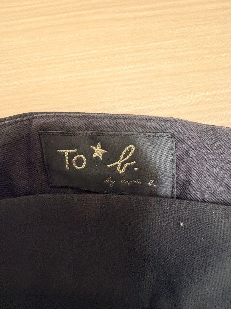 Agnes bブラックブレザー スカート