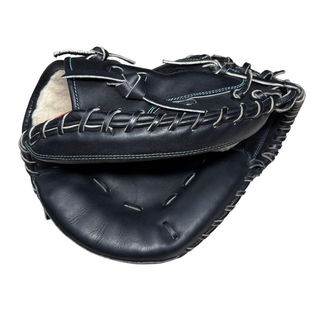 【美品 良型】ミズノ グローバルエリート 軟式 捕手用 ミット