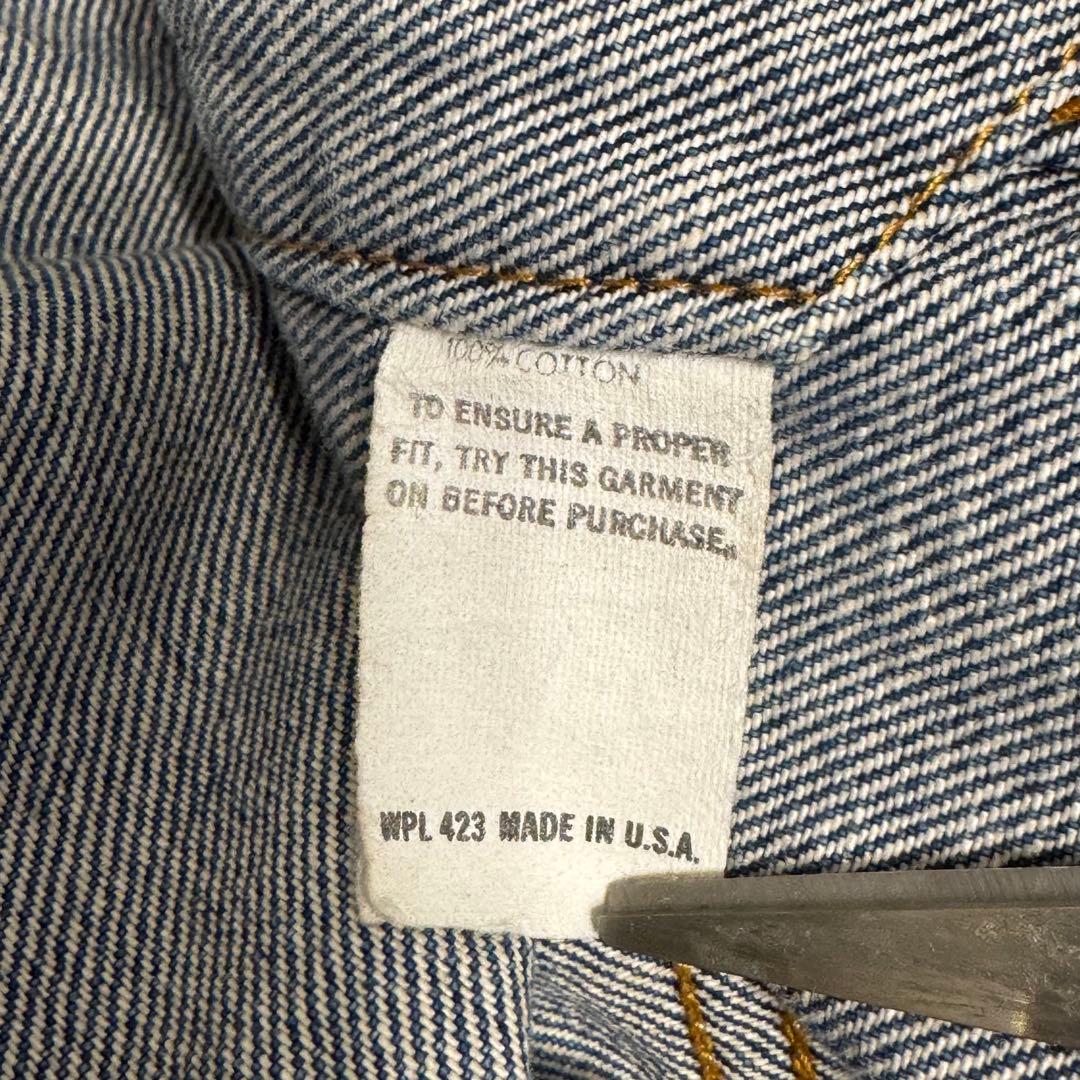 【1986年製】USA製 リーバイス 70506 希少サイズ46 ヴィンテージ
