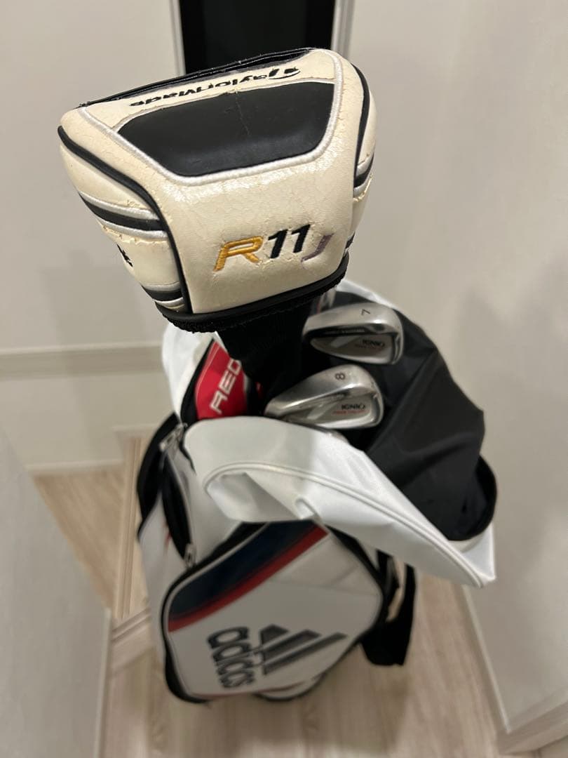 adidas R11 ゴルフバッグ　左利き　ドライバー等