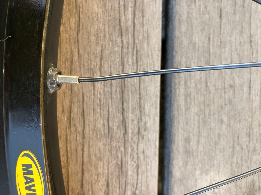 【中古】Mavic 819 DISC 26インチ ディスクホイール前後セット