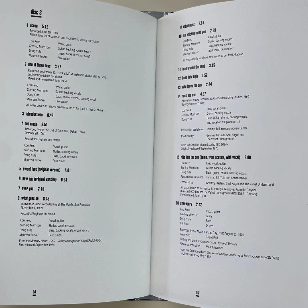 the velvet underground what goes on新品3CD