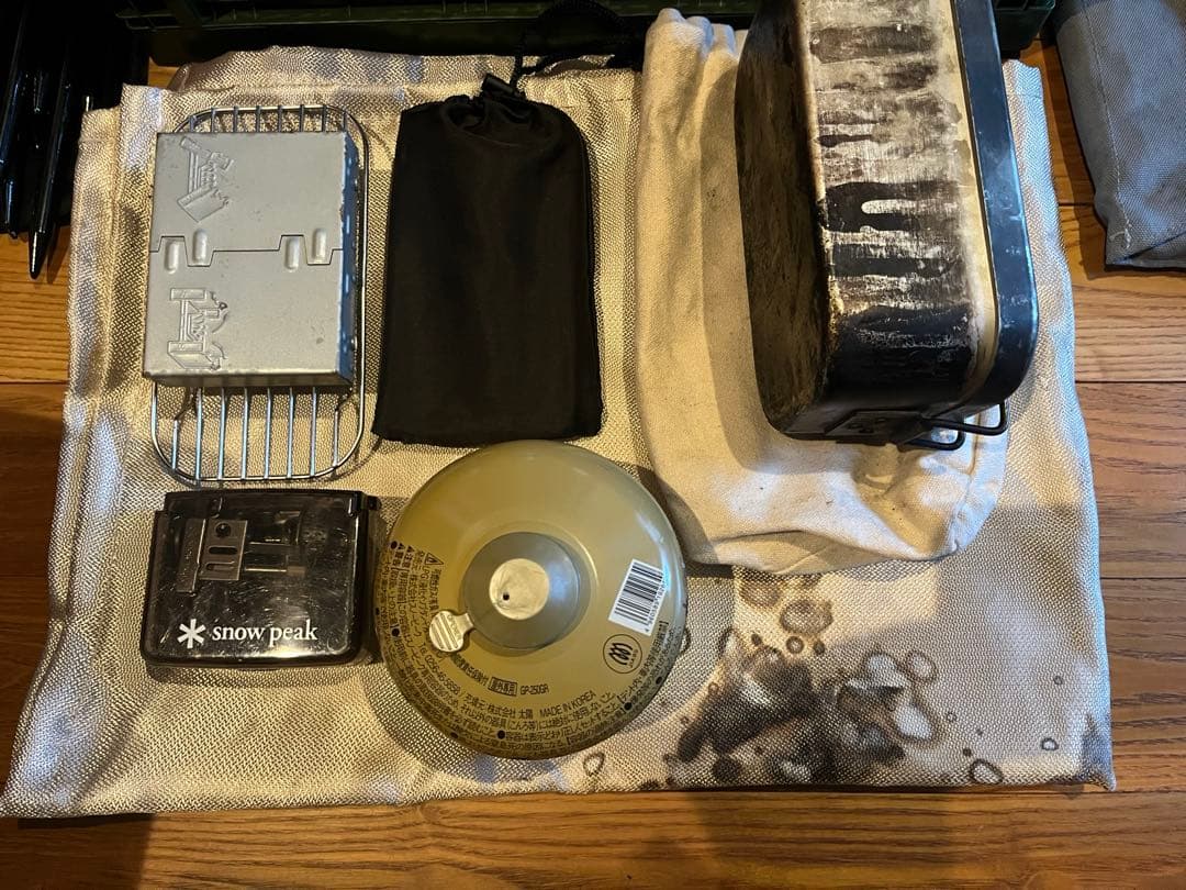 キャンプ　ギア　道具　焚き火　セット　一式