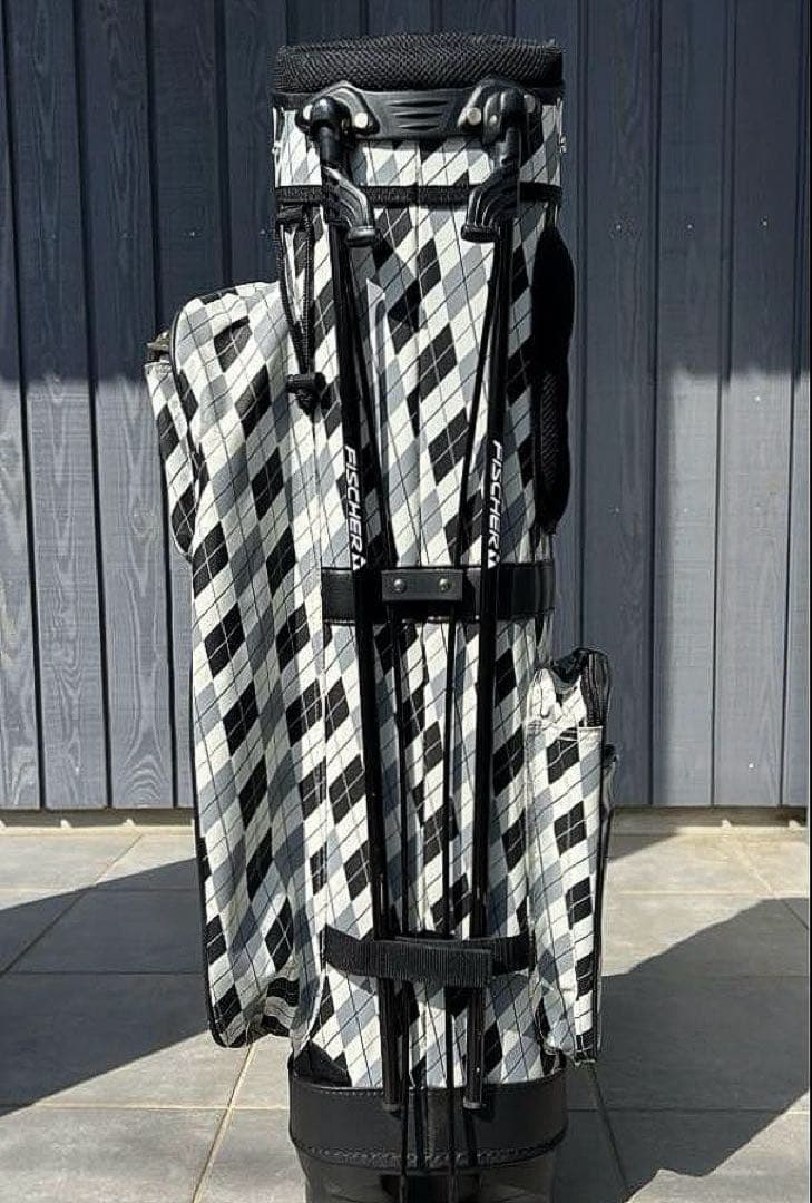 FISCHER キャディバッグ 　　　スタンド式　　フード付