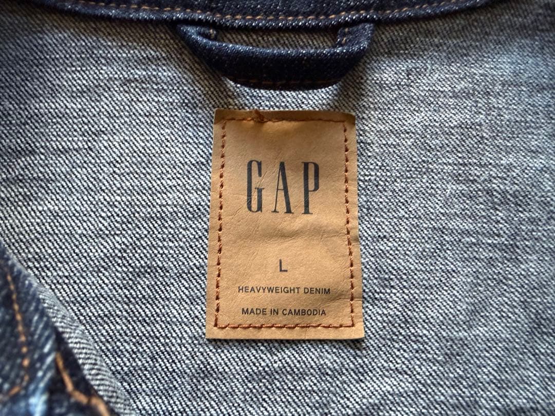 GAP ギャップ　ヘビーウェイトデニムジャケット　Gジャン 2nd セカンド
