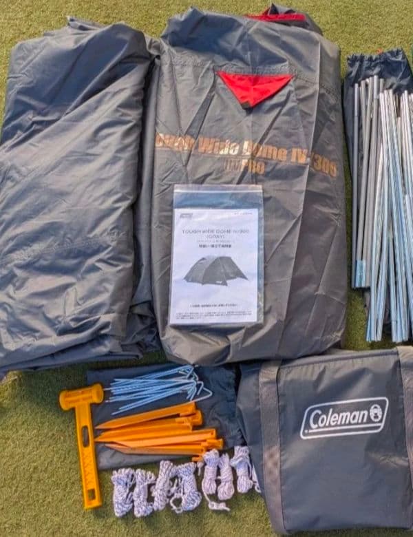 コールマン タフワイドドームⅳ/300(グレー) インナーマットセット