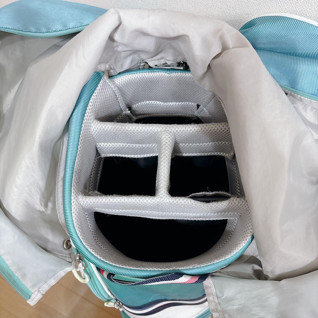 K482  ミックスマテリアル キャディバッグ